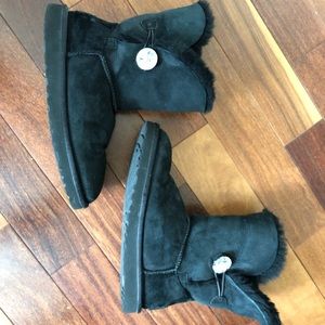 Black UGG boots